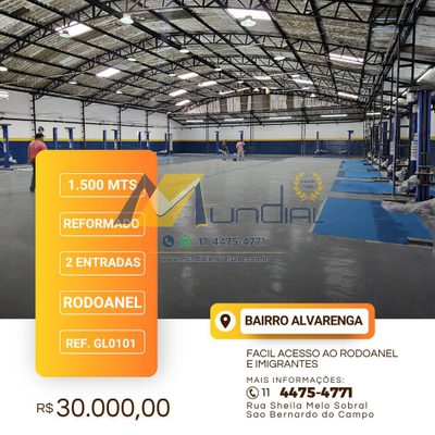 Depósito-Galpão, 1500 m² - Foto 3