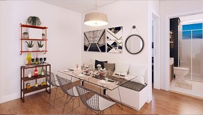 Apartamento, 2 quartos, 43 m² - Foto 3