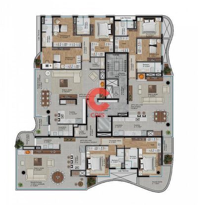 Apartamento, 3 quartos, 144 m² - Foto 3