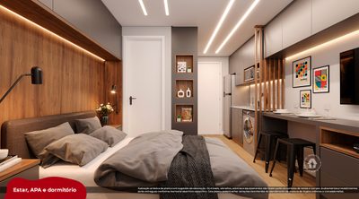 Apartamento, 1 quarto, 28 m² - Foto 4