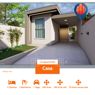 Casa, 2 quartos, 180 m² - Foto 1