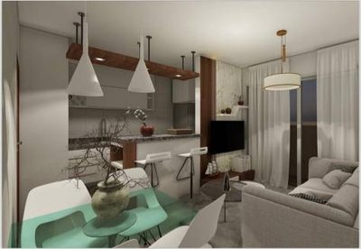 Apartamento, 2 quartos, 59 m² - Foto 2