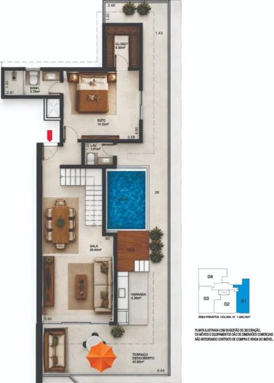 Apartamento, 3 quartos, 135 m² - Foto 5