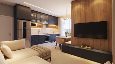 Apartamento, 2 quartos, 55 m² - Foto 2