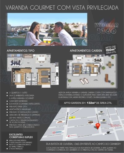 Apartamento, 2 quartos, 68 m² - Foto 2