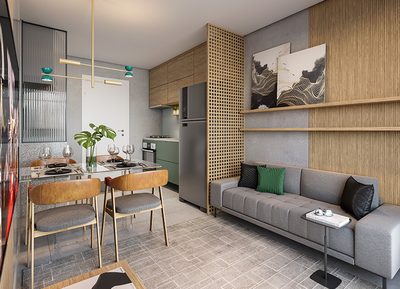 Apartamento, 2 quartos, 32 m² - Foto 2