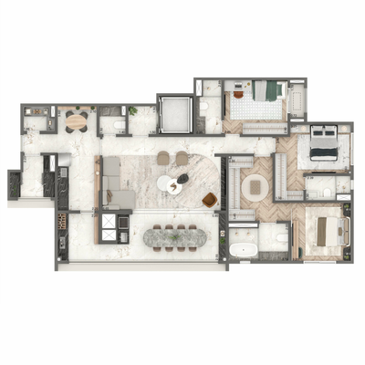 Cobertura, 3 quartos, 265 m² - Foto 5