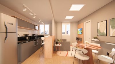 Apartamento, 2 quartos, 56 m² - Foto 2
