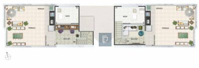 Apartamento, 2 quartos, 54 m² - Foto 3