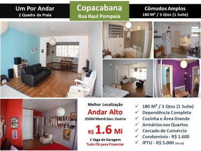 Apartamento, 3 quartos, 180 m² - Foto 1