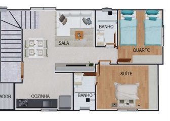 Cobertura, 2 quartos, 83 m² - Foto 4