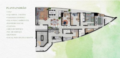 Apartamento, 4 quartos, 135 m² - Foto 3