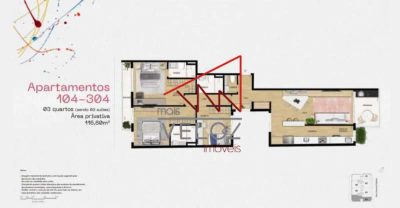 Apartamento, 3 quartos, 117 m² - Foto 3