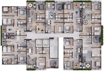 Cobertura, 2 quartos, 105 m² - Foto 2
