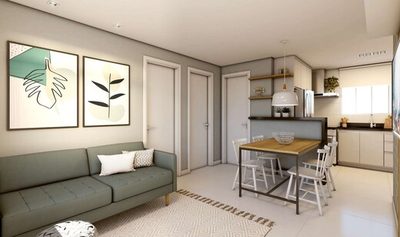 Apartamento, 2 quartos, 46 m² - Foto 2