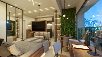 Apartamento, 1 quarto, 35 m² - Foto 4