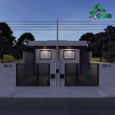 Casa, 2 quartos, 51 m² - Foto 1