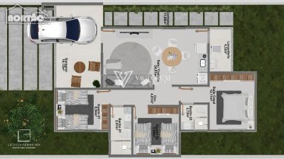 Casa, 3 quartos, 96 m² - Foto 4