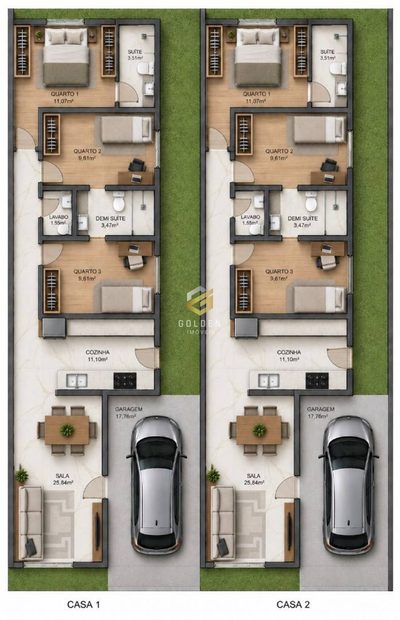 Casa, 3 quartos, 98 m² - Foto 4