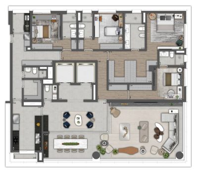 Apartamento, 4 quartos, 298 m² - Foto 5