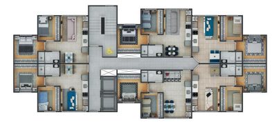 Apartamento, 2 quartos, 38 m² - Foto 3