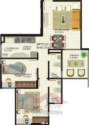 Apartamento, 2 quartos - Foto 5