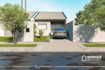 Casa, 3 quartos, 70 m² - Foto 1