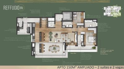 Apartamento, 3 quartos, 150 m² - Foto 5