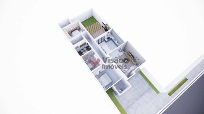 Casa, 3 quartos, 95 m² - Foto 2