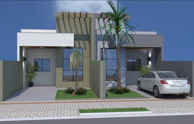 Casa, 3 quartos, 95 m² - Foto 1