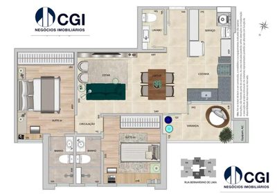 Apartamento, 3 quartos, 85 m² - Foto 4