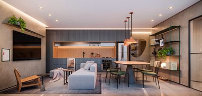 Apartamento, 1 quarto, 47 m² - Foto 4