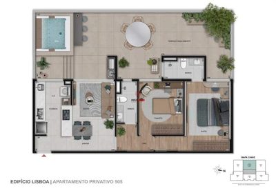 Apartamento, 2 quartos, 103 m² - Foto 2