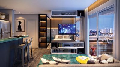 Cobertura, 1 quarto, 63 m² - Foto 4