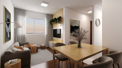 Apartamento, 2 quartos, 41 m² - Foto 2