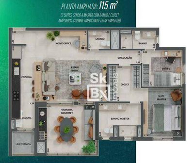 Apartamento, 3 quartos, 115 m² - Foto 5