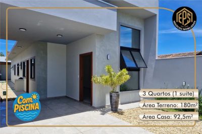 Casa, 3 quartos, 92 m² - Foto 1