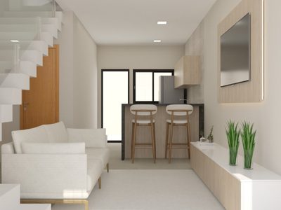 Casa, 3 quartos, 93 m² - Foto 1