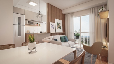 Apartamento, 2 quartos, 40 m² - Foto 2