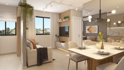 Apartamento, 2 quartos, 43 m² - Foto 2