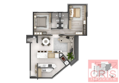 Apartamento, 2 quartos, 100 m² - Foto 4