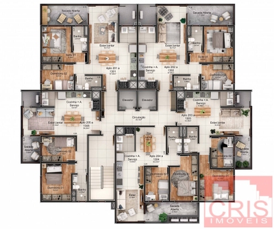 Apartamento, 2 quartos, 62 m² - Foto 3