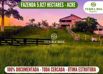Fazenda-Sítio-Chácara, 5027 hectares - Foto 1