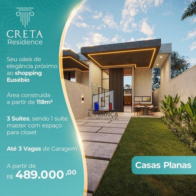 Casa de Condomínio, 3 quartos - Foto 1