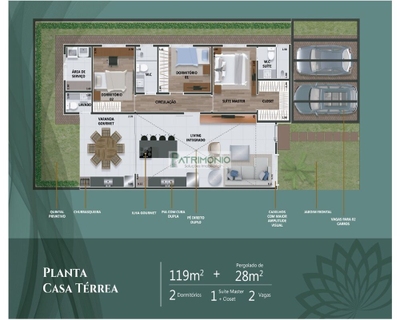 Casa, 3 quartos, 119 m² - Foto 4