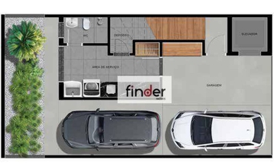 Casa de Condomínio, 3 quartos - Foto 3