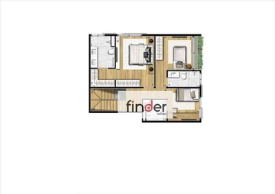 Casa de Condomínio, 3 quartos - Foto 5