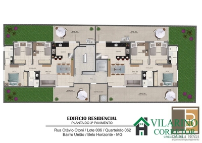 Apartamento, 3 quartos, 74 m² - Foto 2