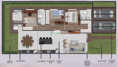 Casa, 3 quartos, 215 m² - Foto 3