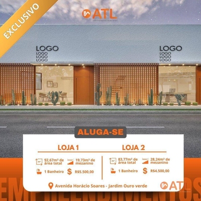 Loja-Salão, 176 m² - Foto 1